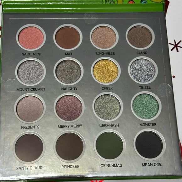 -SALE-Dr. Seuss The Grinch 16 Color Eyeshadow Palette - Picture 3 of 6